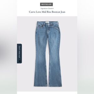 Abercrombie & Fitch Light Blue Flare Jeans